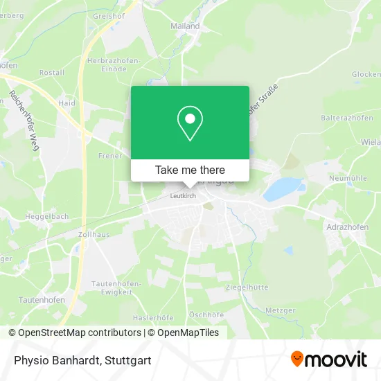Карта Physio Banhardt