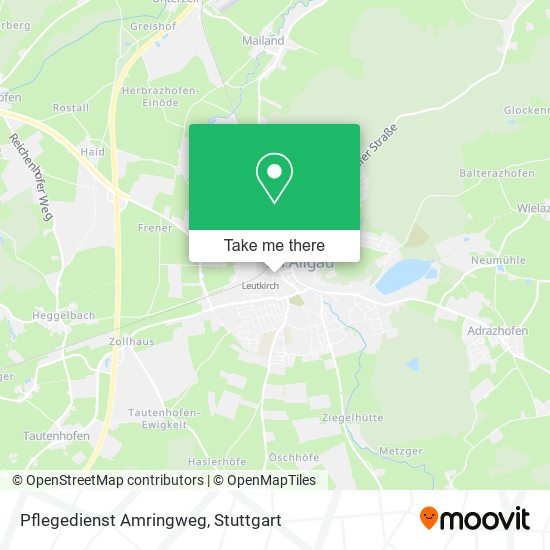 Pflegedienst Amringweg map