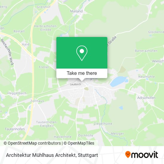 Architektur Mühlhaus Architekt map