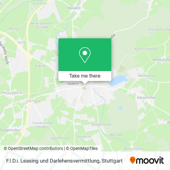 F.I.D.i. Leasing und Darlehensvermittlung map