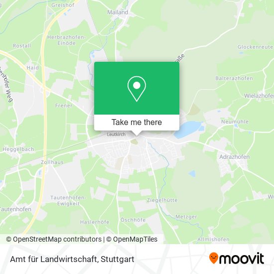 Amt für Landwirtschaft map