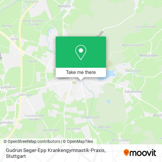 Gudrun Seger-Epp Krankengymnastik-Praxis map