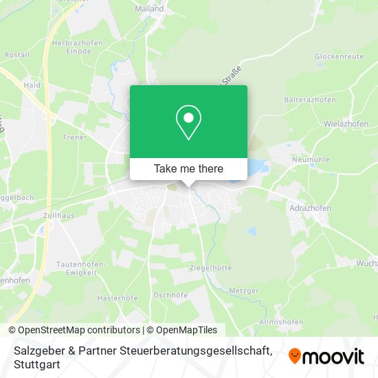 Salzgeber & Partner Steuerberatungsgesellschaft map