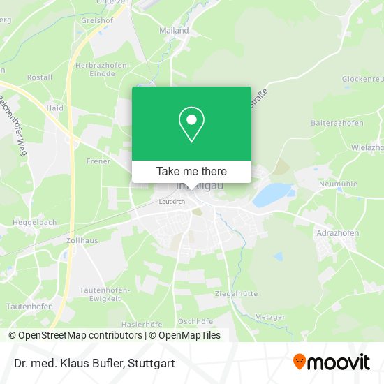 Dr. med. Klaus Bufler map