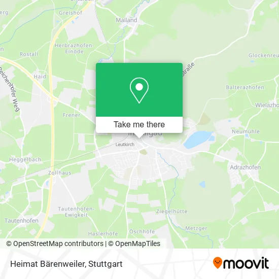 Карта Heimat Bärenweiler