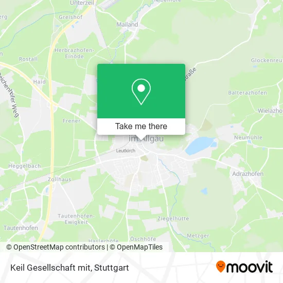 Карта Keil Gesellschaft mit