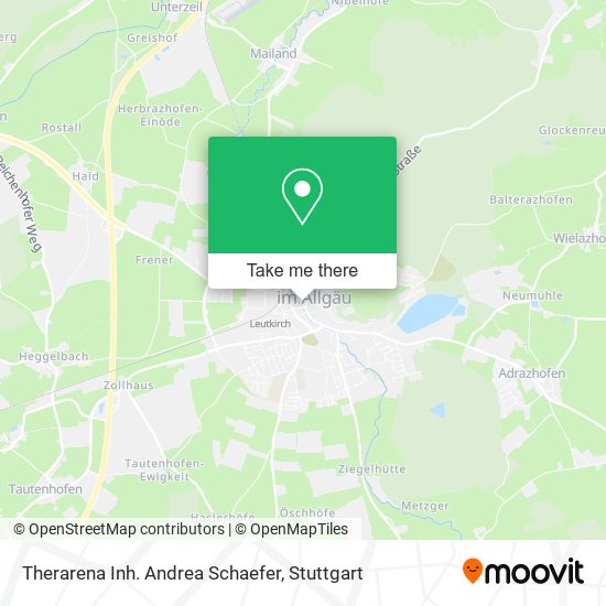 Карта Therarena Inh. Andrea Schaefer