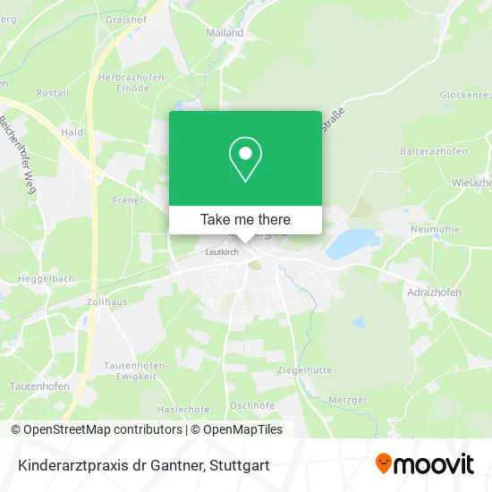 Карта Kinderarztpraxis dr Gantner