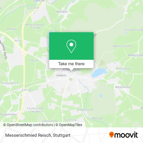 Карта Messerschmied Reisch