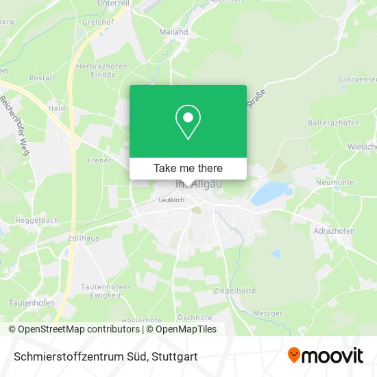 Schmierstoffzentrum Süd map