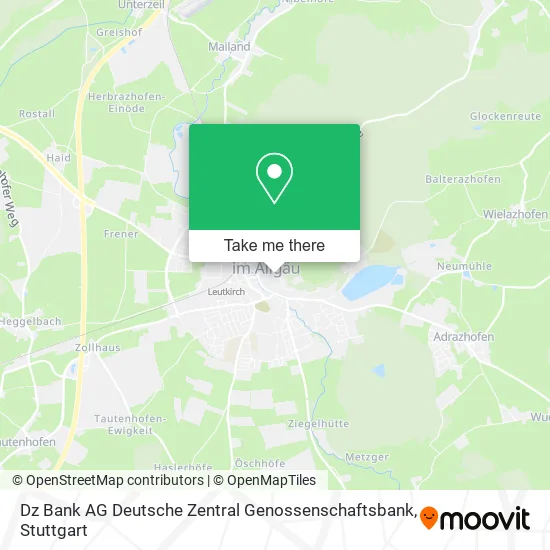 Карта Dz Bank AG Deutsche Zentral Genossenschaftsbank