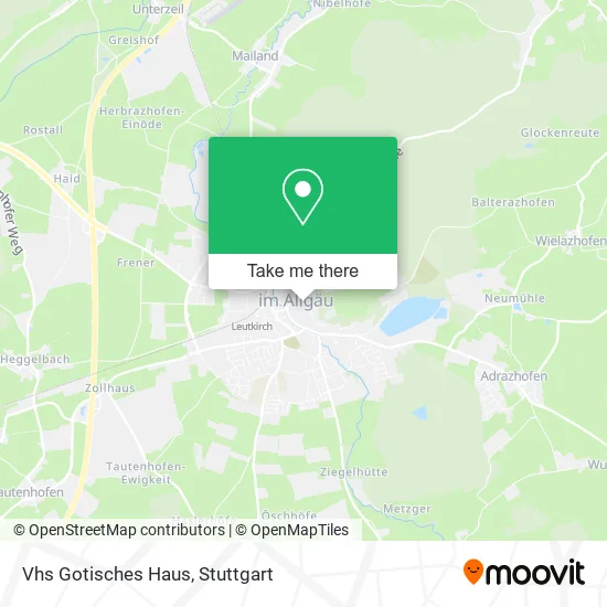 Карта Vhs Gotisches Haus