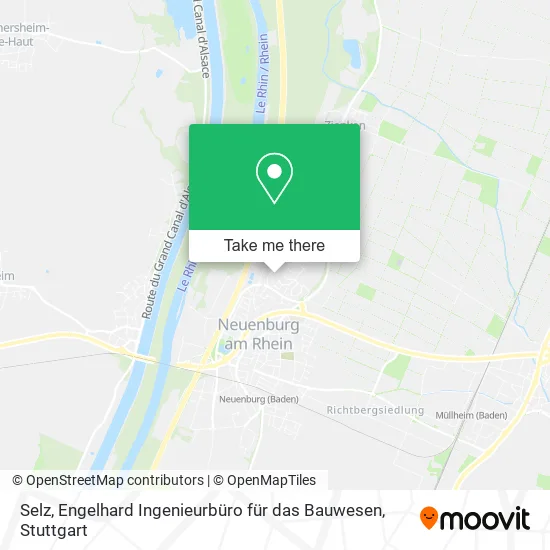 Карта Selz, Engelhard Ingenieurbüro für das Bauwesen