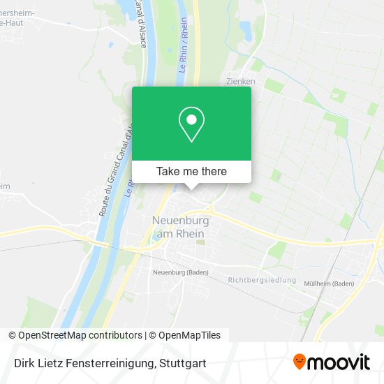 Dirk Lietz Fensterreinigung map