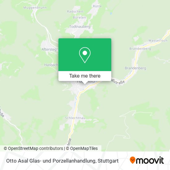Otto Asal Glas- und Porzellanhandlung map