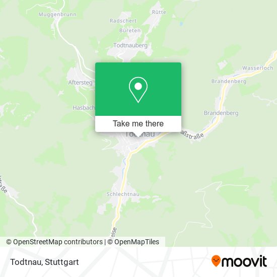 Todtnau map