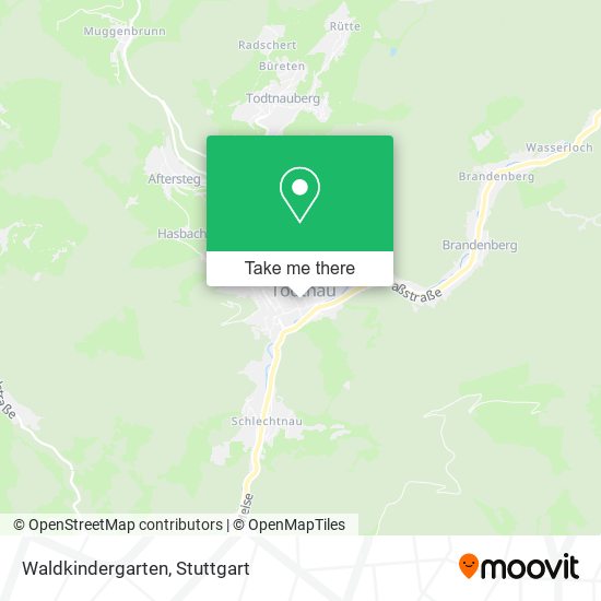 Waldkindergarten map