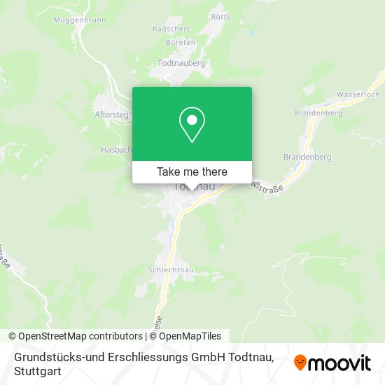 Grundstücks-und Erschliessungs GmbH Todtnau map