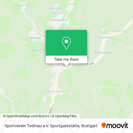 Sportverein Todtnau e.V. Sportgaststätte map