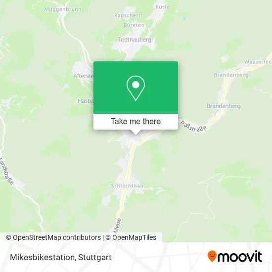 Карта Mikesbikestation