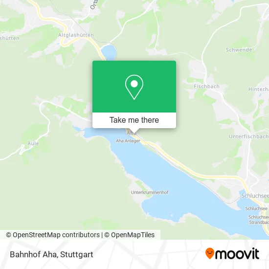 Карта Bahnhof Aha