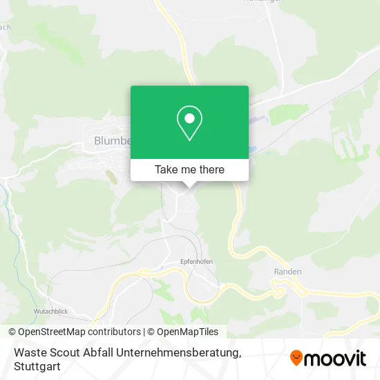 Карта Waste Scout Abfall Unternehmensberatung