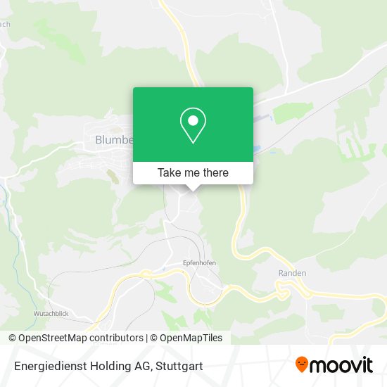 Energiedienst Holding AG map