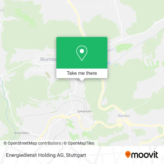 Карта Energiedienst Holding AG