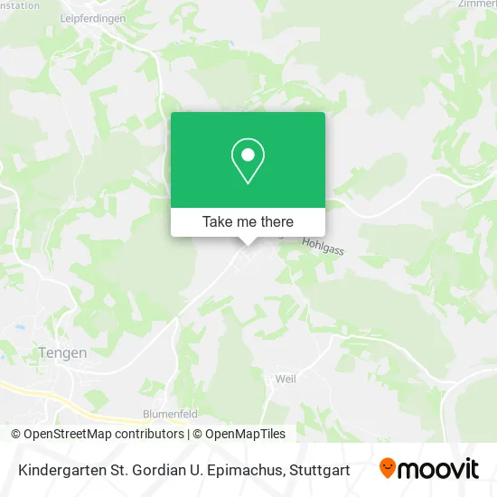 Карта Kindergarten St. Gordian U. Epimachus