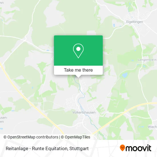 Карта Reitanlage - Runte Equitation