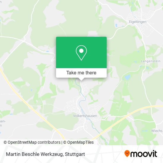 Martin Beschle Werkzeug map