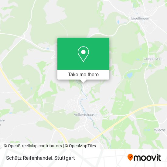 Schütz Reifenhandel map