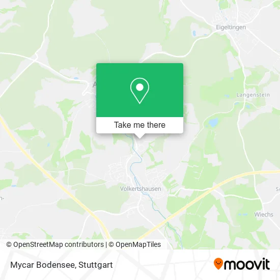 Карта Mycar Bodensee
