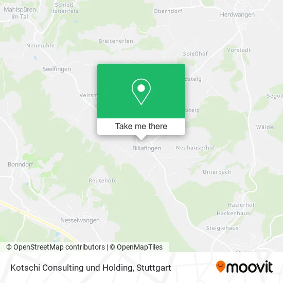 Карта Kotschi Consulting und Holding