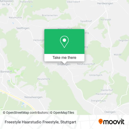 Freestyle Haarstudio Freestyle map