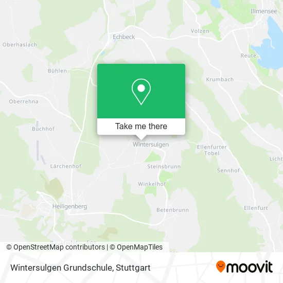 Карта Wintersulgen Grundschule