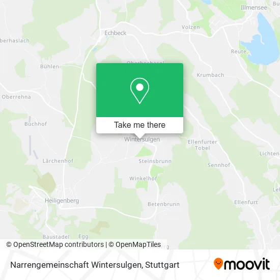 Карта Narrengemeinschaft Wintersulgen