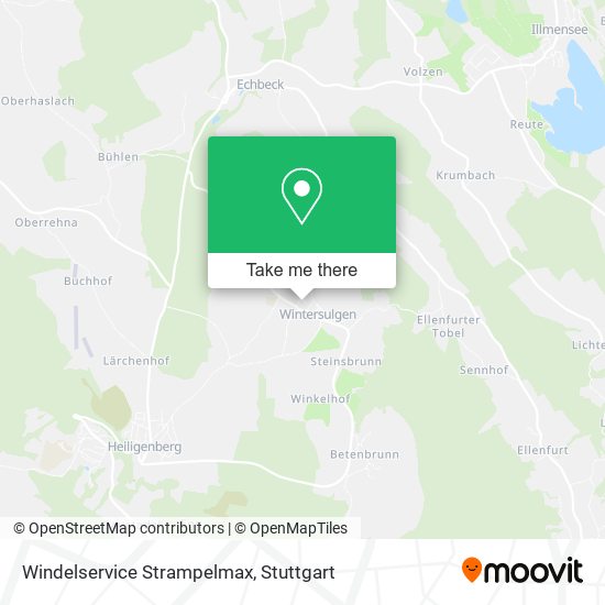 Windelservice Strampelmax map