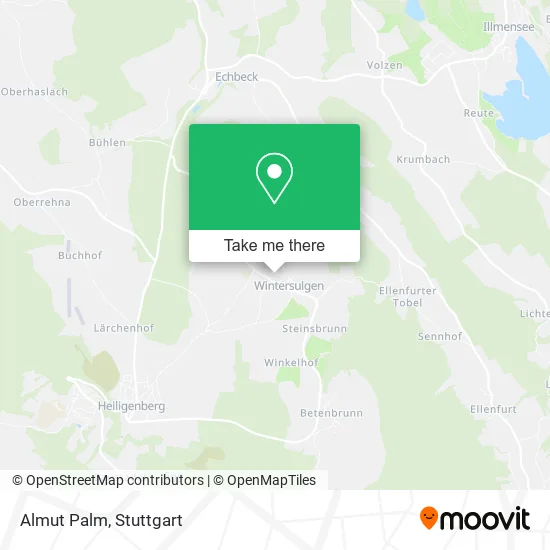 Карта Almut Palm