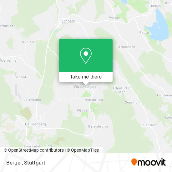 Карта Berger