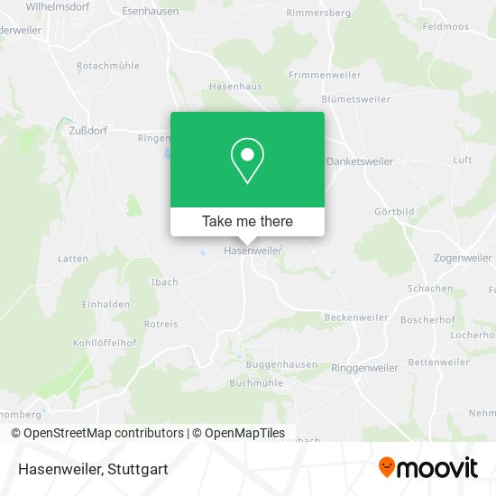 Hasenweiler map