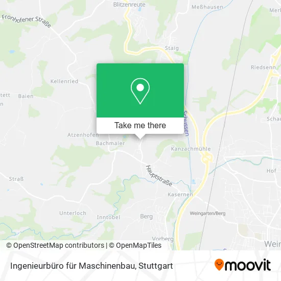 Карта Ingenieurbüro für Maschinenbau