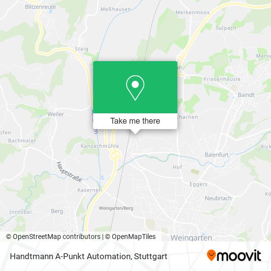 Handtmann A-Punkt Automation map