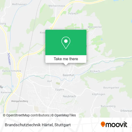 Карта Brandschutztechnik Härtel