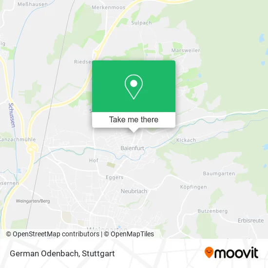 Карта German Odenbach