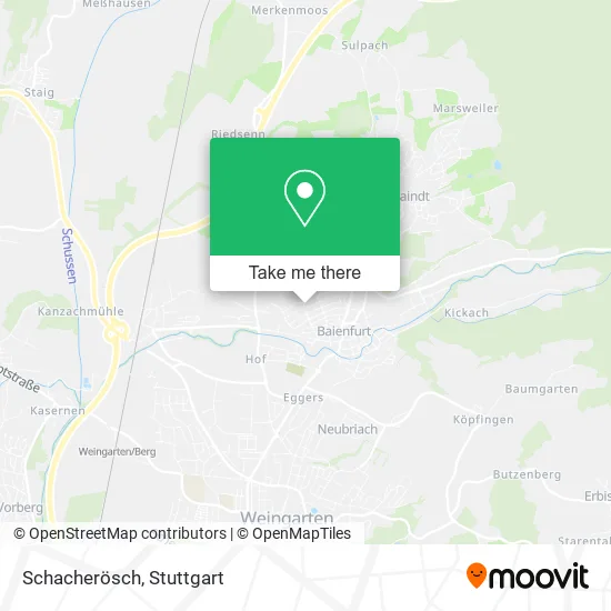 Карта Schacherösch