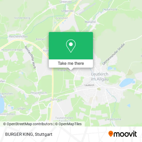 Карта BURGER KING