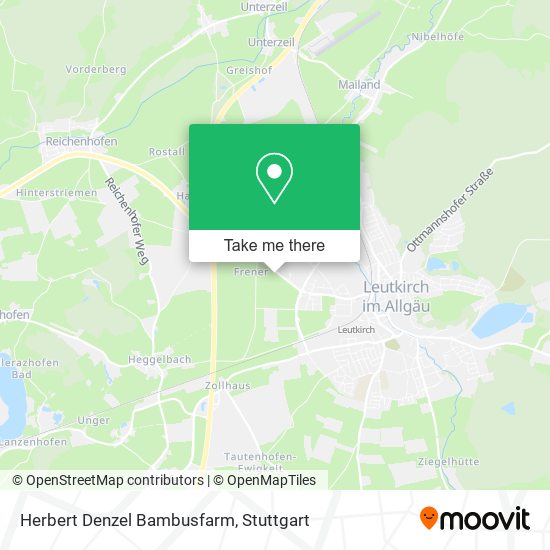 Herbert Denzel Bambusfarm map
