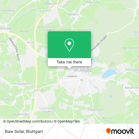 Карта Baw Solar