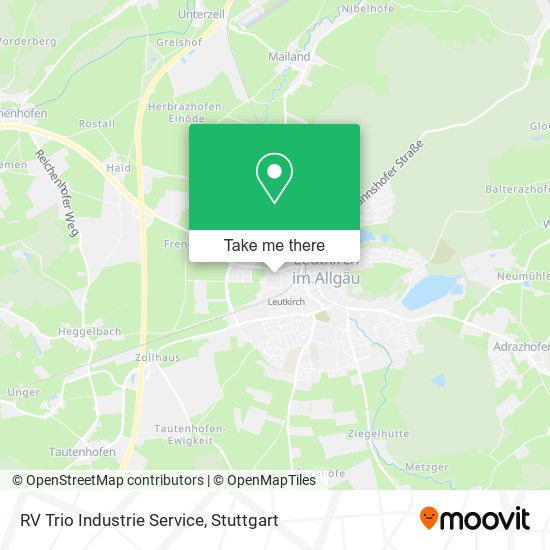 RV Trio Industrie Service map